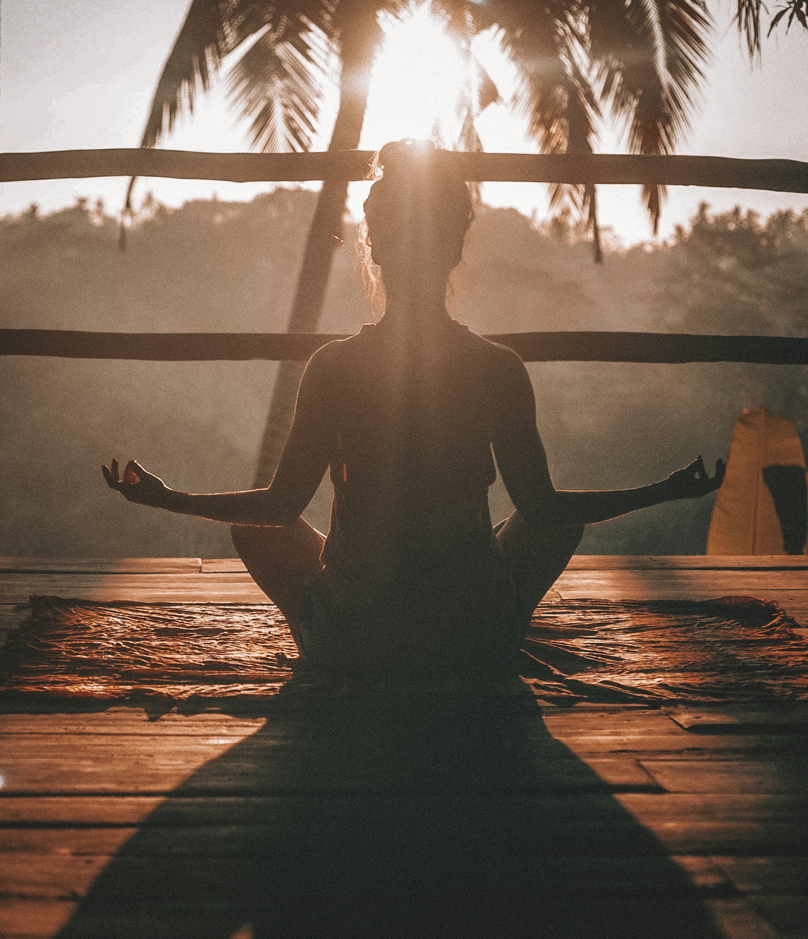 Yoga therapy session